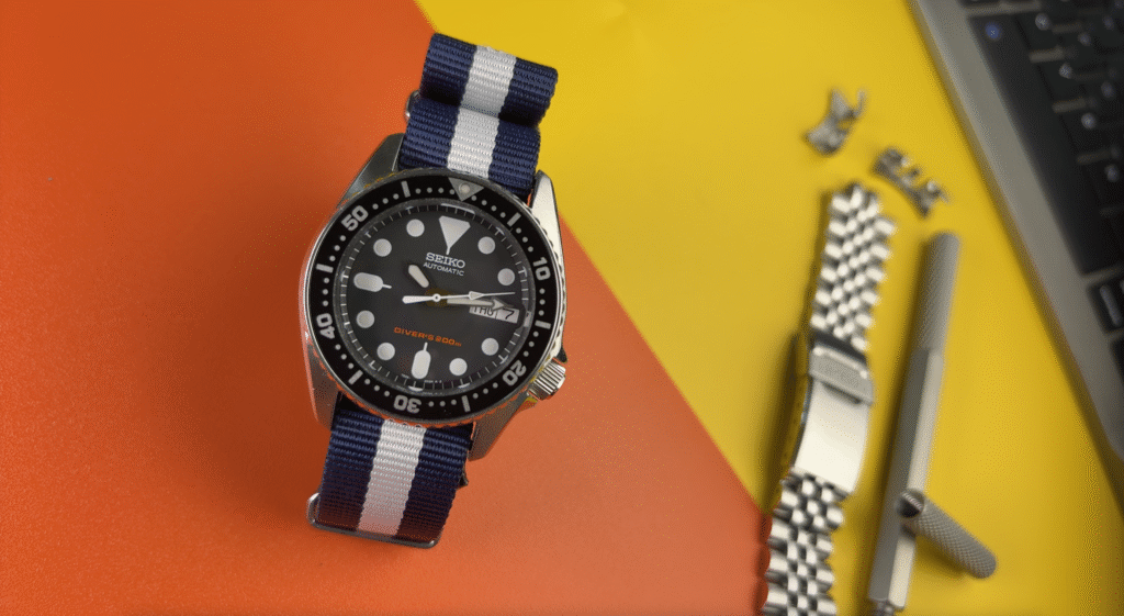 Seiko SKX013 with Nato Strap